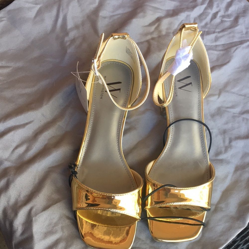 Worthington Victoria Gold Sandals
